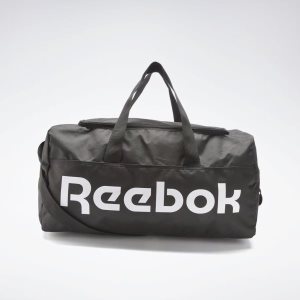 Torebki Damskie Reebok Active Core Grip Medium Czarne PL 83OGLHZ